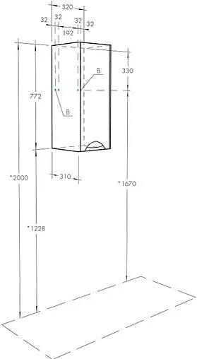 Шкаф Aquaton Сильва 32 R дуб макиато 1A215703SIW5R