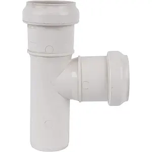 Тройник внутренний бесшумный D=40x40мм Угол 87° Sinikon 508011.K Тройник внутренний бесшумный D=40x40мм Угол 87° Sinikon 508011.K, 1