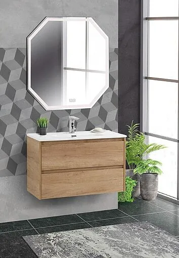 Тумба под умывальник подвесная BelBagno KRAFT 39 80 Rovere Nebrasca Nature KRAFT 39-800/390-2C-SO-RNN