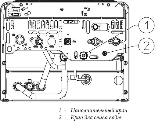 Настенный газовый котел двухконтурный турбированный 28кВт Immergas Mini Eolo 28 3 E 3.020856