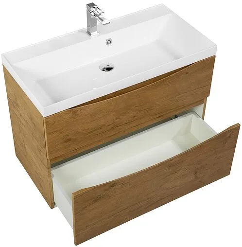 Тумба-умывальник подвесная BelBagno MARINO-H60 90 Rovere Nature MARINO-H60-900-2C-SO-RN-P+