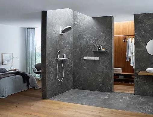 Полка Hansgrohe Rainfinity белый/графит 26844700