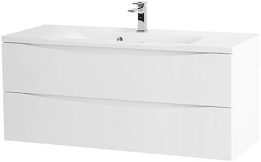 Тумба под умывальник подвесная BelBagno MARINO 120 Bianco Lucido MARINO-1200-2C-SO-BL-P