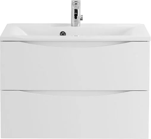 Тумба под умывальник подвесная BelBagno MARINO 75 Bianco Lucido MARINO-750-2C-SO-BL-P