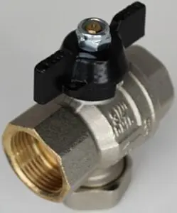 Кран шаровый с фильтром ¾"в x ¾"в Elsen EV30.3434 Кран шаровый с фильтром ¾"в x ¾"в Elsen EV30.3434, 2