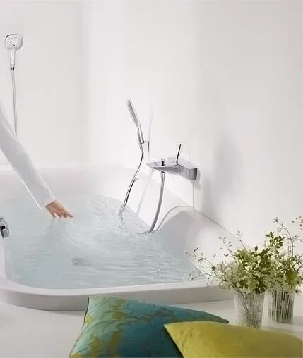 Смеситель для ванны Hansgrohe PuraVida хром 15472000