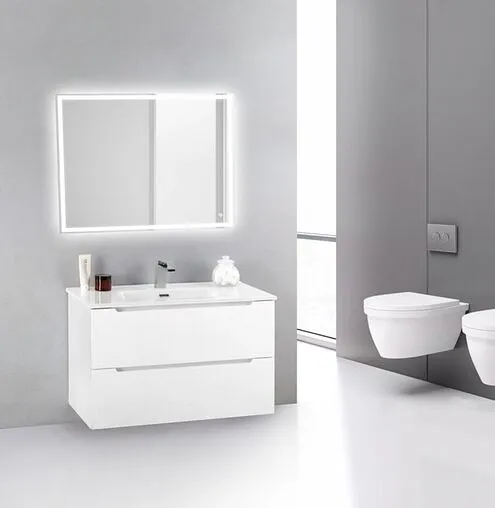 Тумба-умывальник подвесная BelBagno ETNA 90 Rovere Bianco ETNA-900-2C-SO-WO-P+