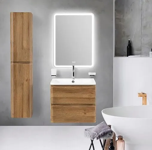 Зеркало с подсветкой BelBagno MARINO 70x80 с подогревом SPC-MAR-700-800-LED-TCH-WARM