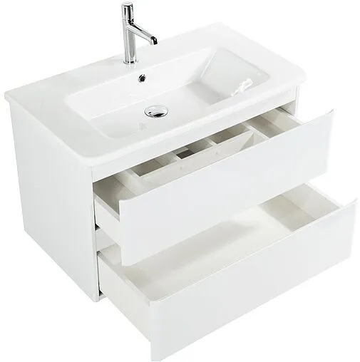 Тумба под умывальник подвесная BelBagno ALBANO-CER 105 Bianco Lucido ALBANO-CER-1050-2C-SO-BL