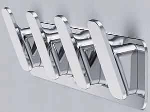 Планка с 4-мя крючками Am.Pm Inspire 2.0 хром A50A35900 Планка с 4-мя крючками Am.Pm Inspire 2.0 хром A50A35900, 4