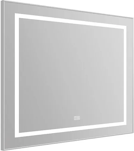 Зеркало с подсветкой BelBagno KRAFT 88.5x78.5 с подогревом сатин SPC-KRAFT-885-785-TCH-WARM