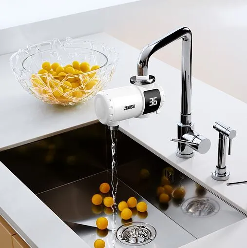 Водонагреватель проточный электрический Zanussi SmartTap Mini белый