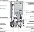 Настенный газовый котел одноконтурный турбированный 40кВт Navien Deluxe One 40K PNGB3500040L003