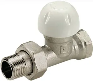 Вентиль терморегулирующий прямой ¾" в/н Tiemme 3300007 Вентиль терморегулирующий прямой ¾" в/н Tiemme 3300007, 1