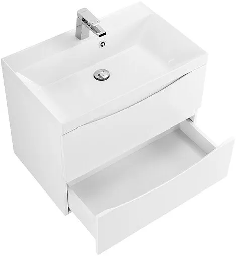 Тумба под умывальник подвесная BelBagno MARINO 60 Bianco Lucido MARINO-600-2C-SO-BL-P