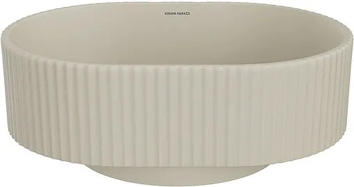 Раковина Kerama Marazzi Artbasin Conchiglia 50 песочный VE.wb.50\SAN