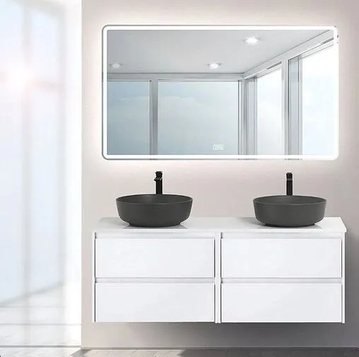 Зеркало с подсветкой BelBagno MARINO 140x80 с подогревом SPC-MAR-1400-800-LED-TCH-WARM