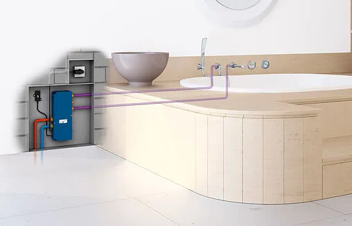 Излив для скрытого монтажа Grohe Veris хром 13242000