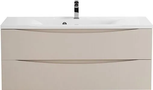 Тумба-умывальник подвесная BelBagno MARINO 120 Crema Opaco MARINO-1200-2C-SO-CO-P+BB1200/450-LV-MR-PR