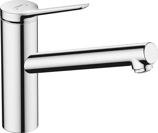 Смеситель для кухни с выдвижным изливом Hansgrohe Zesis M33 150 1jet хром 74802000