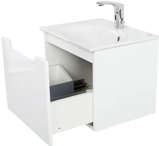 Тумба-умывальник подвесная BelBagno ETNA 60 Bianco Lucido ETNA-600-1C-SO-BL-P+