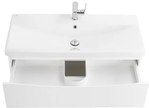 Тумба под умывальник подвесная BelBagno MARINO 80 Bianco Opaco MARINO-800-2C-SO-BO-P