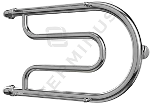 Полотенцесушитель водяной Terminus Фокстрот AISI 32х2 320х600 полированная сталь 4620768881244 Полотенцесушитель водяной Terminus Фокстрот AISI 32х2 320х600 полированная сталь 4620768881244, 2