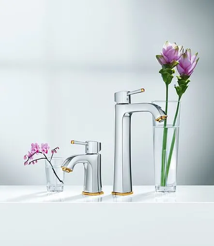 Смеситель для раковины Grohe Grandera хром/золото 23303IG0