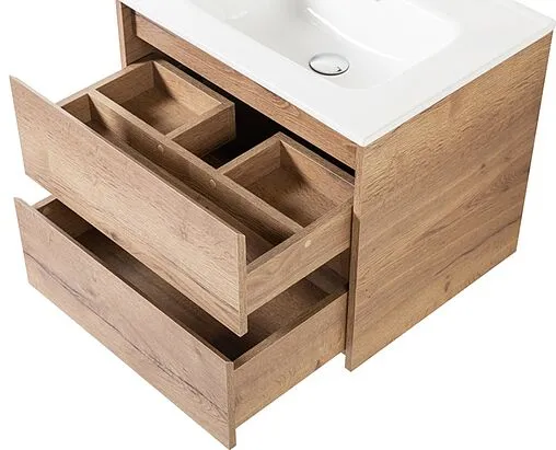 Тумба под умывальник подвесная BelBagno KRAFT 60 Rovere Tabacco KRAFT-600-2C-SO-RT