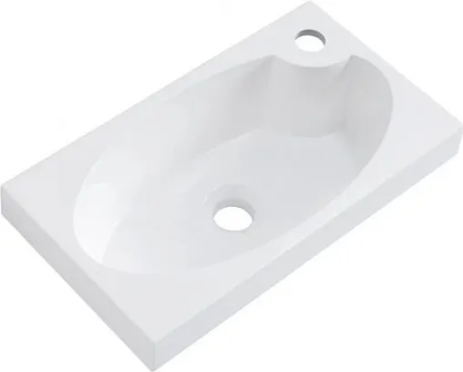 Раковина BelBagno PIETRA MINI 46 белый BB-460-PM-LVB