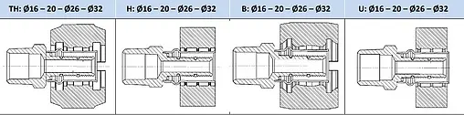 Муфта пресс соединительная 26мм x 26мм Stout SFP-0003-002626