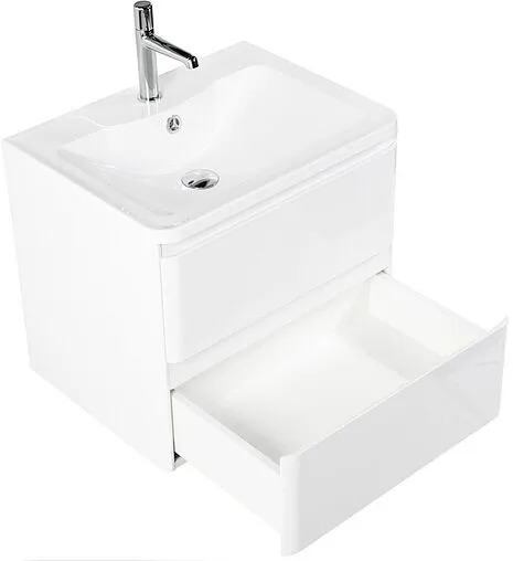 Тумба под умывальник подвесная BelBagno ALBANO 70 Bianco Lucido ALBANO-700-2C-SO-BL