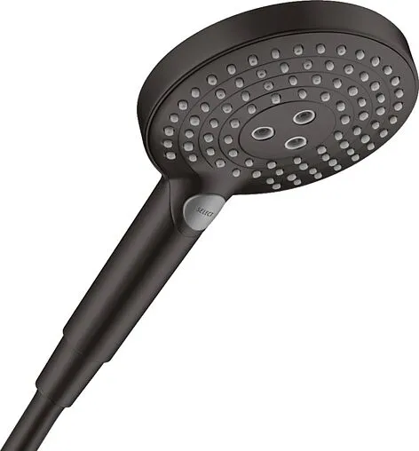 Лейка ручного душа Hansgrohe Raindance Select S 120 3jet PowderRain чёрный матовый 26014670