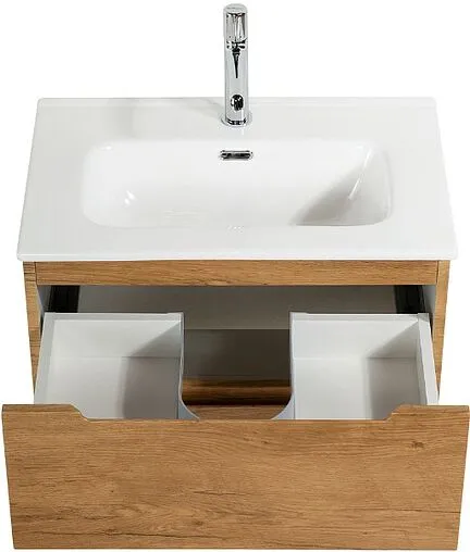 Тумба-умывальник подвесная BelBagno ETNA 39 70 Rovere Nature ETNA39-700/390-2C-SO-RN-P+BB700/390ETL