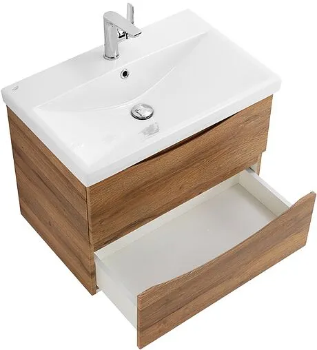 Тумба-умывальник подвесная BelBagno MARINO-CER 60 Rovere Rustico MARINO-CER-600-2C-SO-RR-P+BB-0320-60-LVB