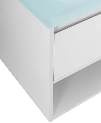 Тумба-умывальник подвесная BelBagno KRAFT 90 Bianco Opaco KRAFT-900-1C-SO-BO+