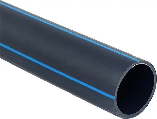 Труба водопроводная питьевая ПНД 32 x 3.0 мм черная Политэк PE1W132030