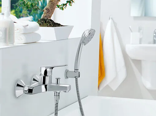 Смеситель для ванны Grohe BauFlow хром 32811000