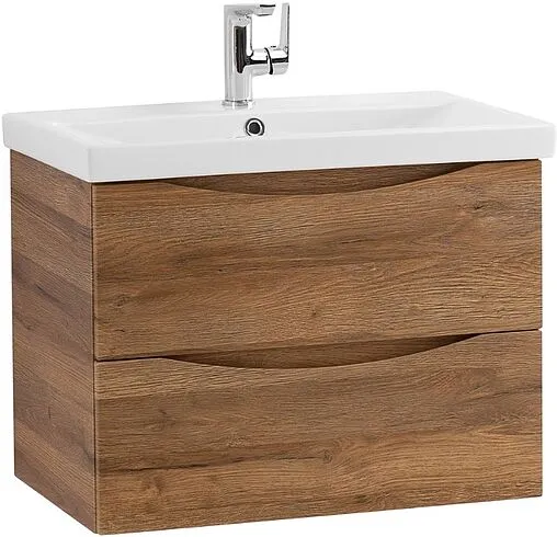 Тумба-умывальник подвесная BelBagno MARINO-CER 60 Rovere Rustico MARINO-CER-600-2C-SO-RR-P+BB-0320-60-LVB