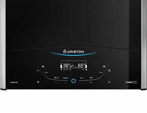 Настенный газовый котел двухконтурный турбированный 28кВт Ariston ALTEAS XC 30 FF NG 3301671