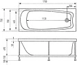 Ванна акриловая Eurolux Troya 170х75 E1017075040