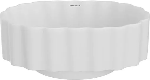 Раковина Kerama Marazzi Artbasin Conchiglia 50 белый CC.wb.50\WHT