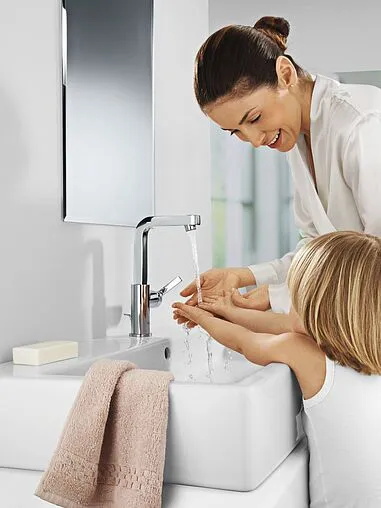 Смеситель для раковины Grohe Lineare хром 23296000