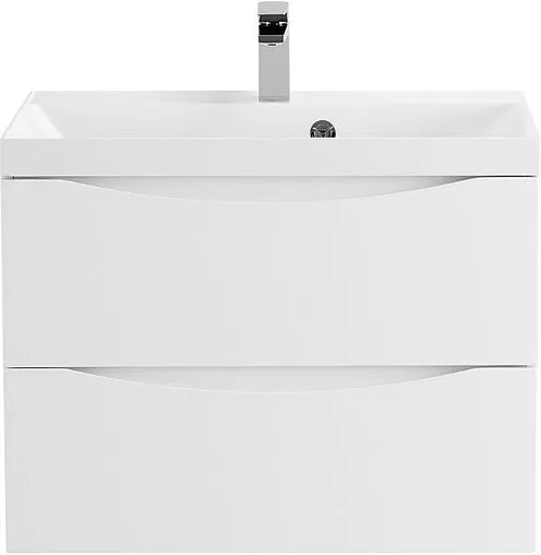 Тумба под умывальник подвесная BelBagno MARINO 60 Bianco Lucido MARINO-600-2C-SO-BL-P