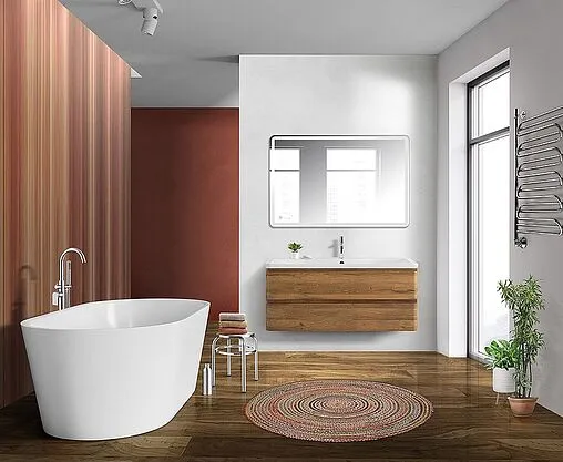 Тумба-умывальник подвесная BelBagno ALBANO 120 Rovere Rustico ALBANO-1200-2C-SO-RR+