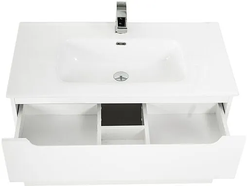 Тумба под умывальник подвесная BelBagno ETNA 39 60 Bianco Lucido ETNA39-600/390-2C-SO-BL-P