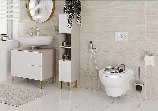 Гигиенический душ со смесителем Hansgrohe Bidette хром 29232000