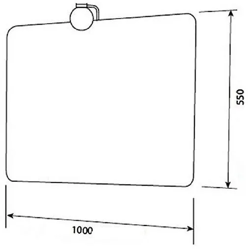 Зеркало с подсветкой Am.Pm Awe 100 M15MOX1001SG