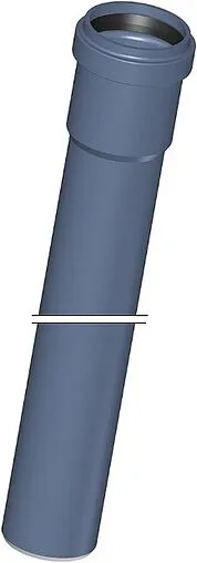 Труба канализационная внутренняя бесшумная D=40мм L=3000мм Poloplast POLO-KAL NG P2016