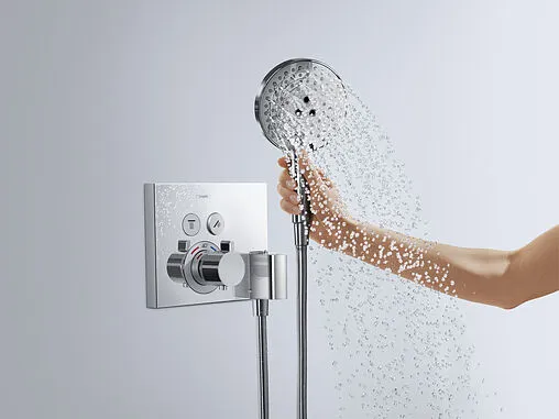 Термостат для 2 потребителей Hansgrohe ShowerSelect хром 15765000